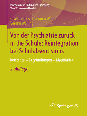 cover image of Von der Psychiatrie zurück in die Schule
